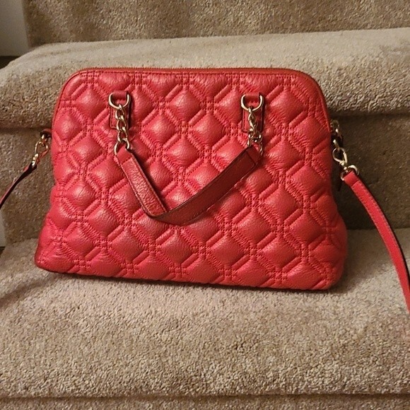 Kate Spade Coral Tote Bag - Picture 2 of 5